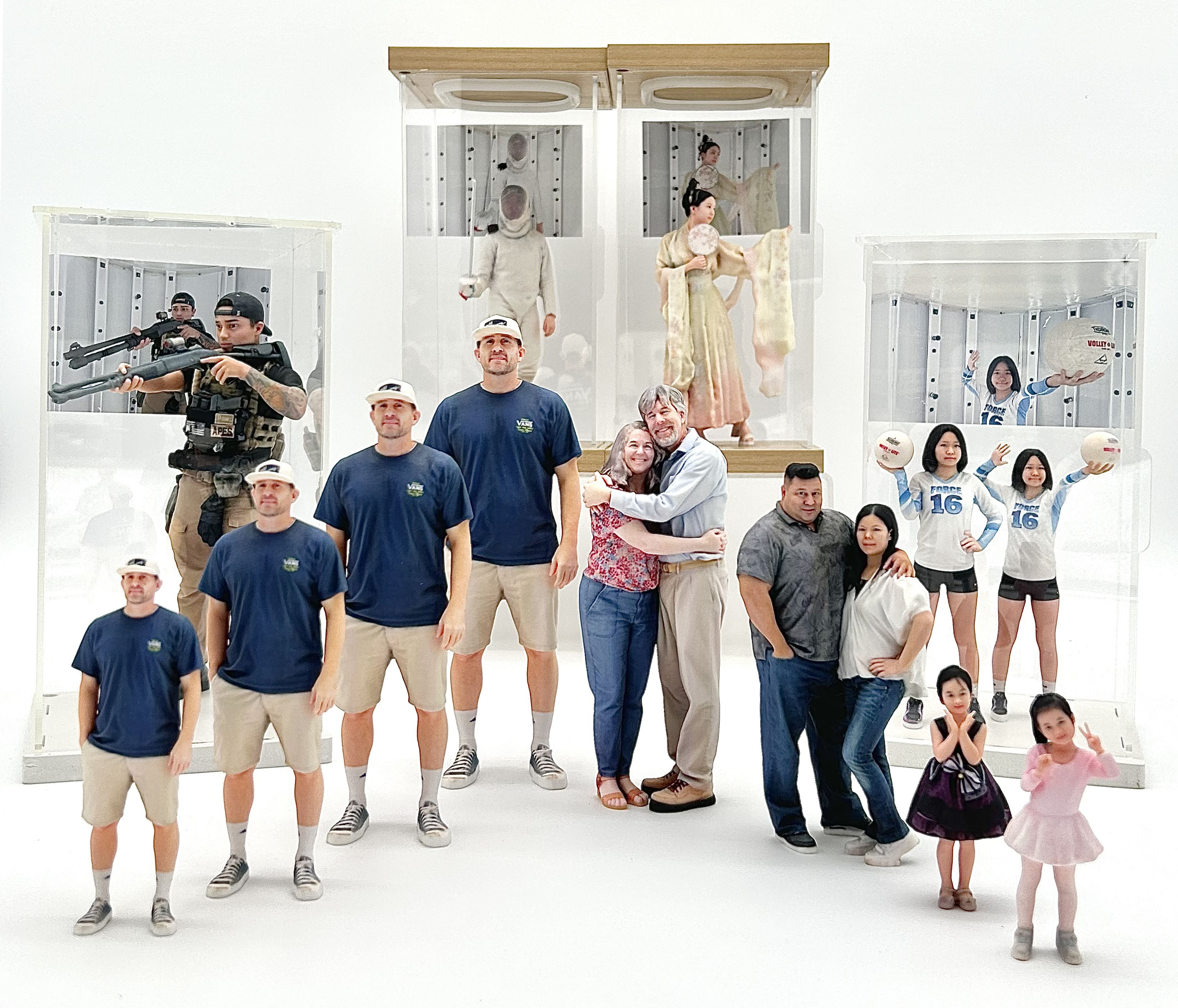 Multiple Generations Captured