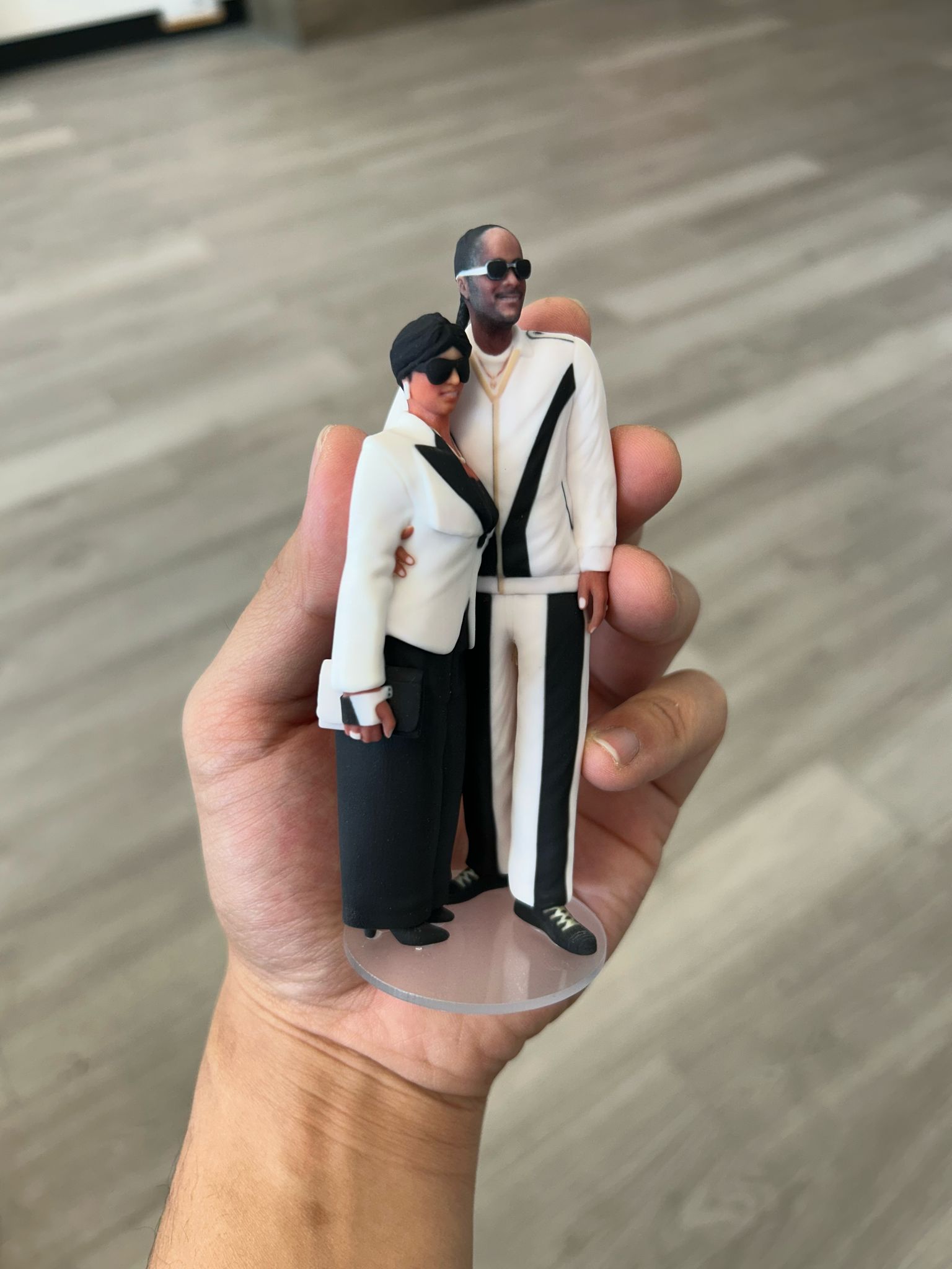 Elegant Couple Figurine